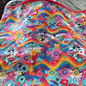 Disney Parks Mickey and Minnie Mouse Pride Collection Throw Blanket
